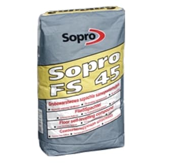 Самовыравнивающая шпатлёвка Sopro FS 45